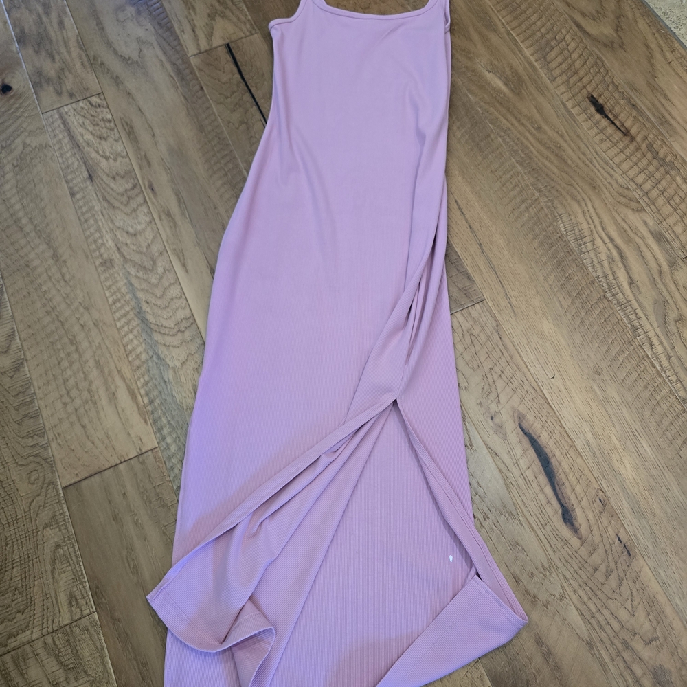 PINK Victoria's Secret Ribbed Pink Dress.